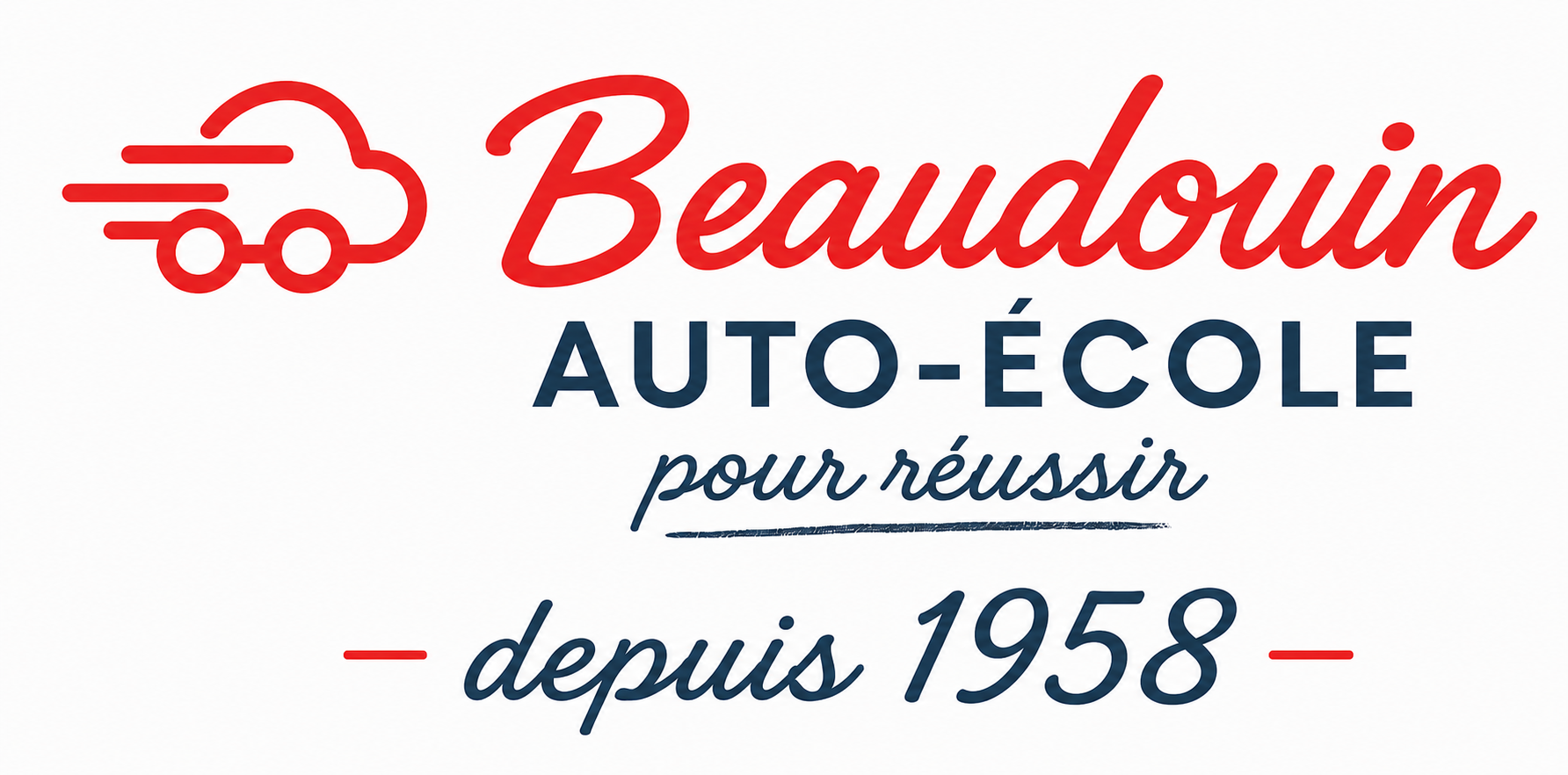 Logo de l’Auto-École Beaudouin